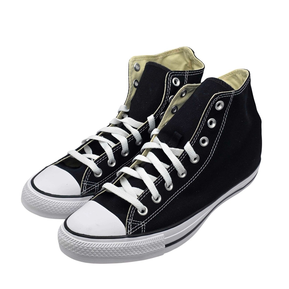 Converse Chuck Taylor All Star High Top Black Sneakers Mens 10 Womens 12 M9160